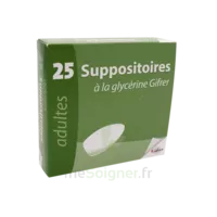 Suppositoire A La Glycerine Gifrer Suppos Adulte Sach/25 à PARIS