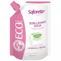 Saforelle Solution Soin Lavant Doux Eco-recharge/400ml à PARIS